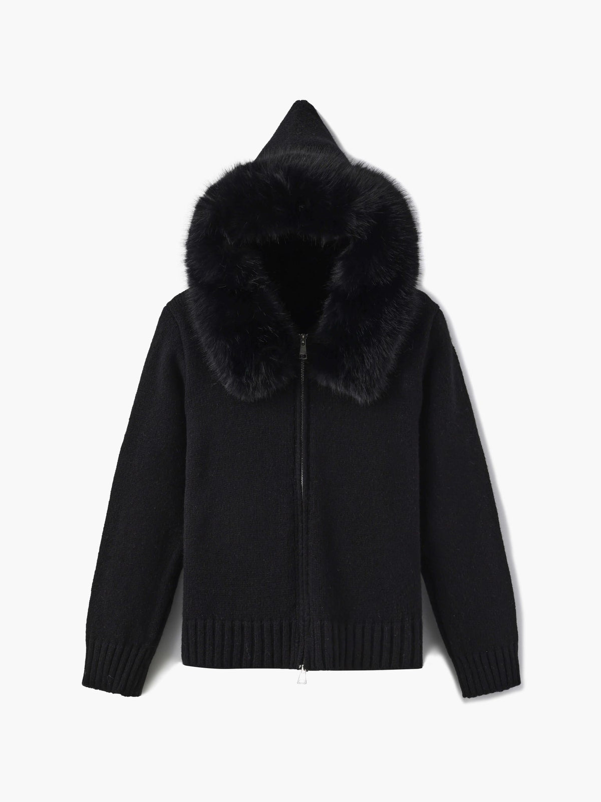 Seame - Alison faux fur Jacket Black S