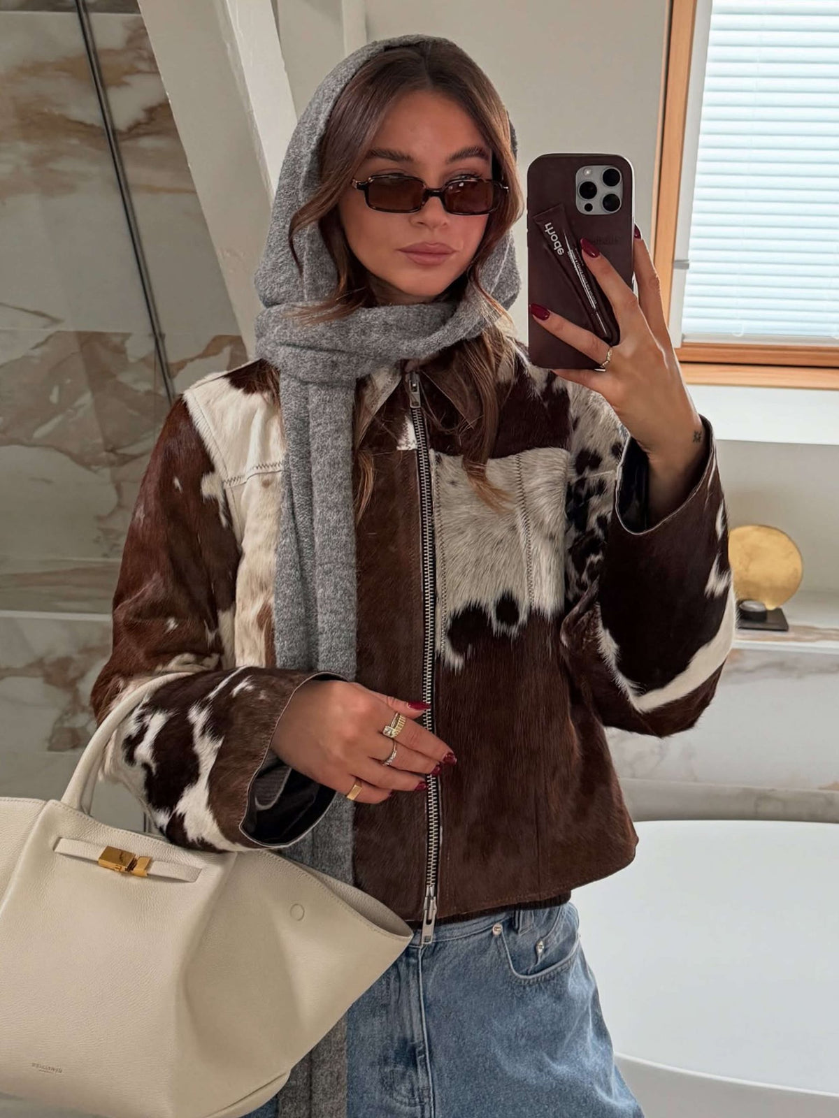 Seame - Amelia Sunglasses Light Brown Regular