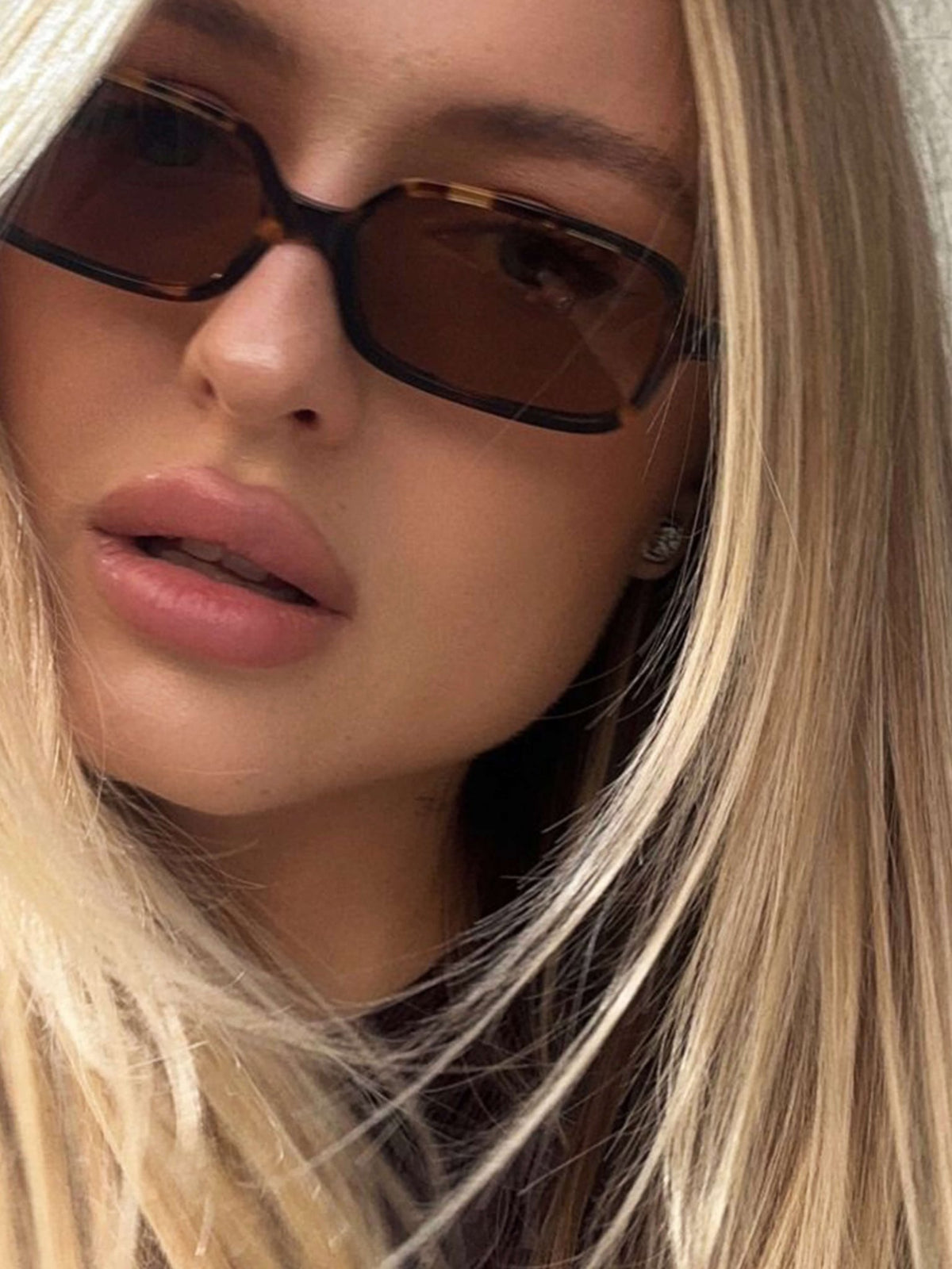 Seame - Amelia Sunglasses Light Brown Regular