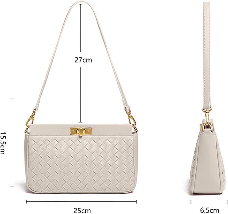 SEAME - Beatrice Woven Shoulder Bag Pink Regular