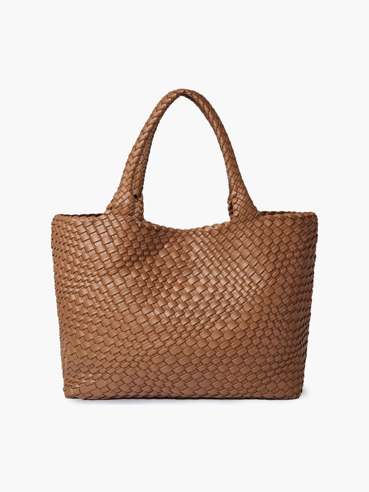 Seame - Cara Woven Shopper Bag XL Brown XL