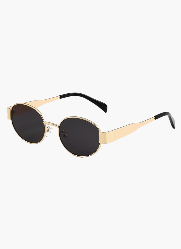 Seame - Cilia Sunglasses Gold frame dark lenses