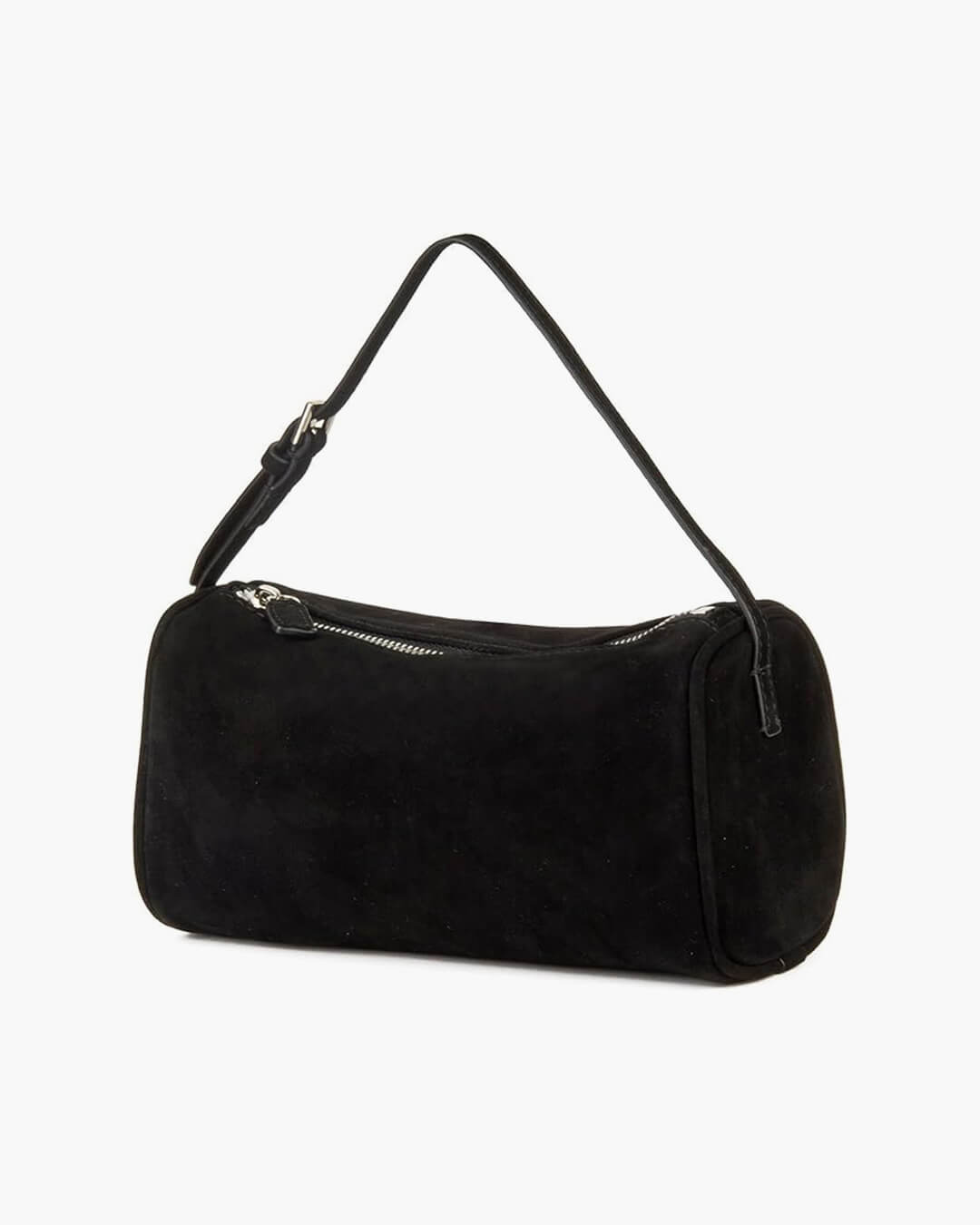 SEAME - Ellaine Suede Mini Shoulder Bag Black Regular