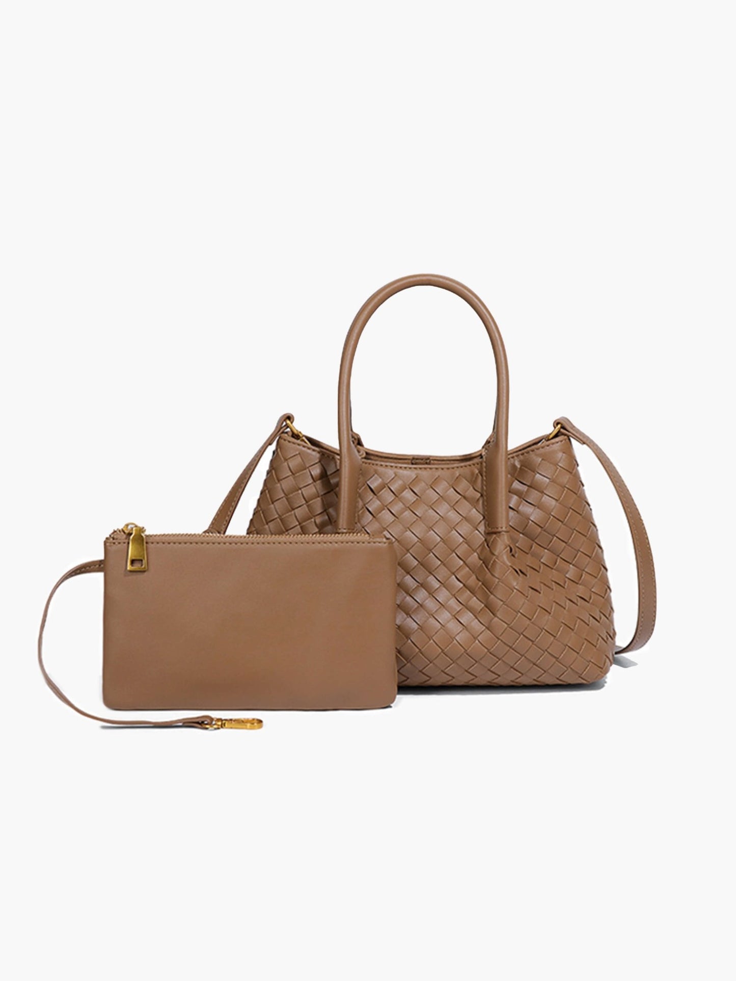 SEAME - Gracie Woven Bag Beige Regular