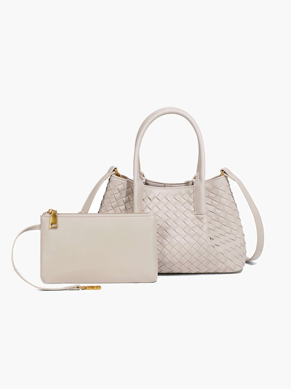 SEAME - Gracie Woven Bag White Regular