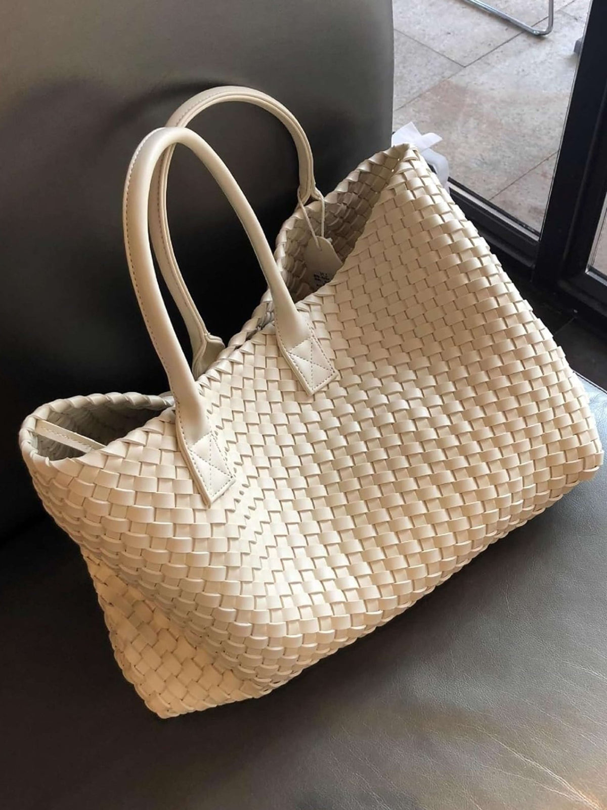 Seame - Zarina Woven Bag White Regular
