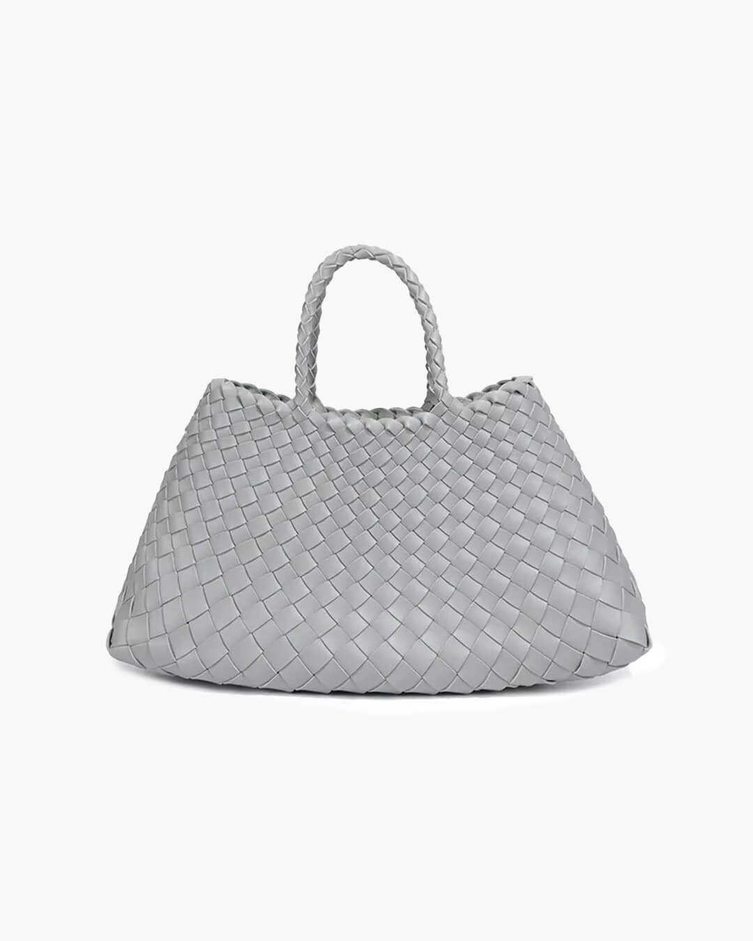 SEAME - Madeleine Woven Bag Medium Light Gray Regular