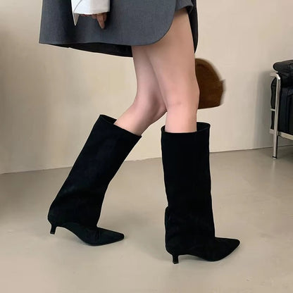 SEAME - Madison Knee High Boots Black 36